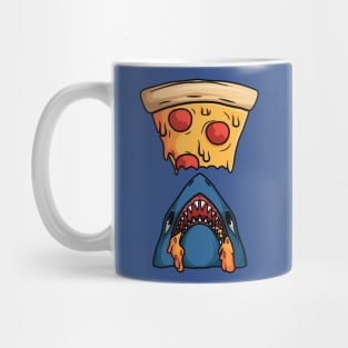 Shark Pizza Mug